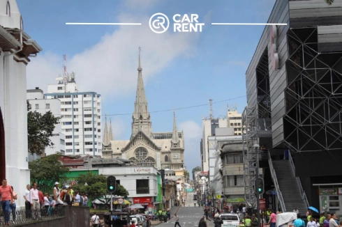 Imagen panorámica de Manizales